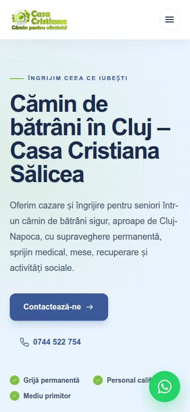 Casa Cristiana presentation website