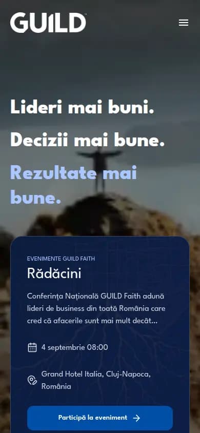 Guild leadership community platform on mobile